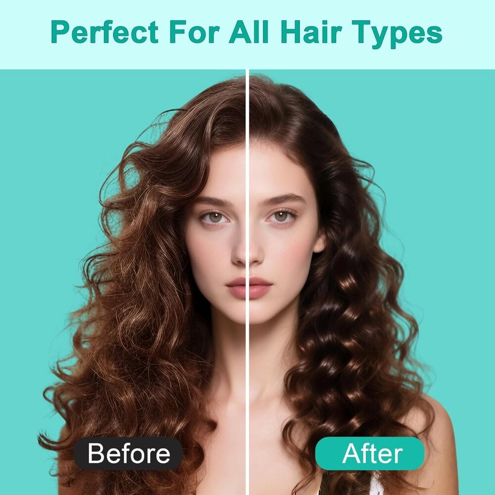 Curly Hair Brush, Curl Defining Brush with Soft Boar Bristles Detangling Tangled - Picture 6 of 8